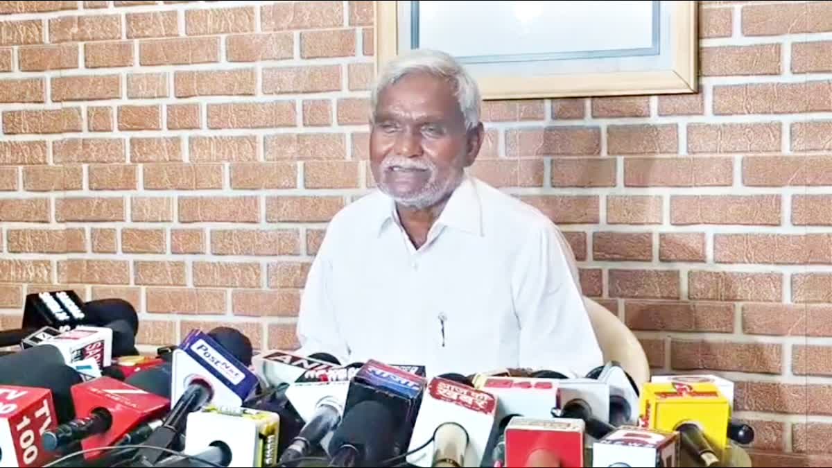 BJP leader Champai Soren targeted government over lathi charge on students In Ranchi
