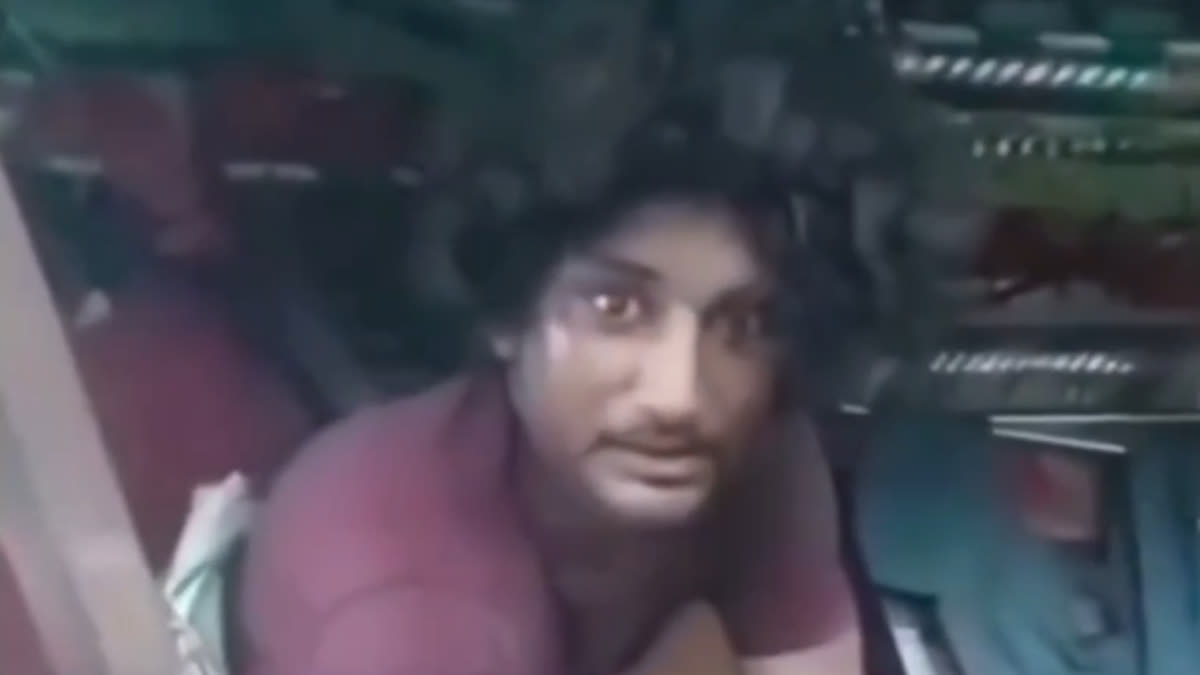 Young man trapped badly in trailer cabin after road accident in Nuh Shahrukh khan