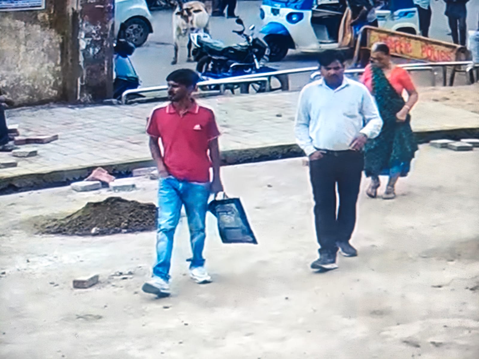 Itarsi Railway Station Theft incident cctv