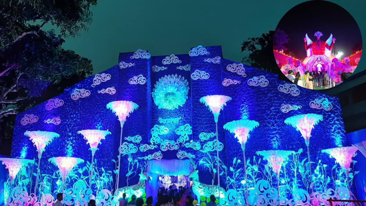 Where are the Durga Puja pandals in Kolkata that are beautiful and unique, see the list