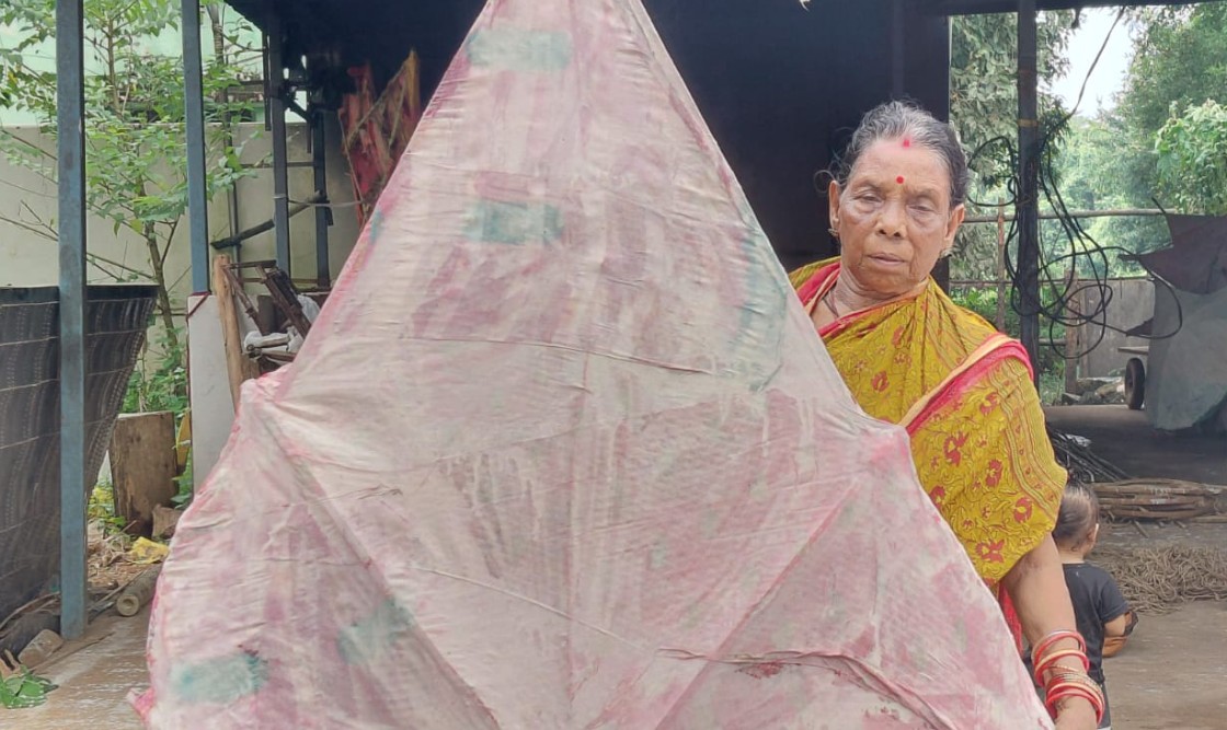 Ravana Mausi who builds Ravana Effigies in Bhubaneswar