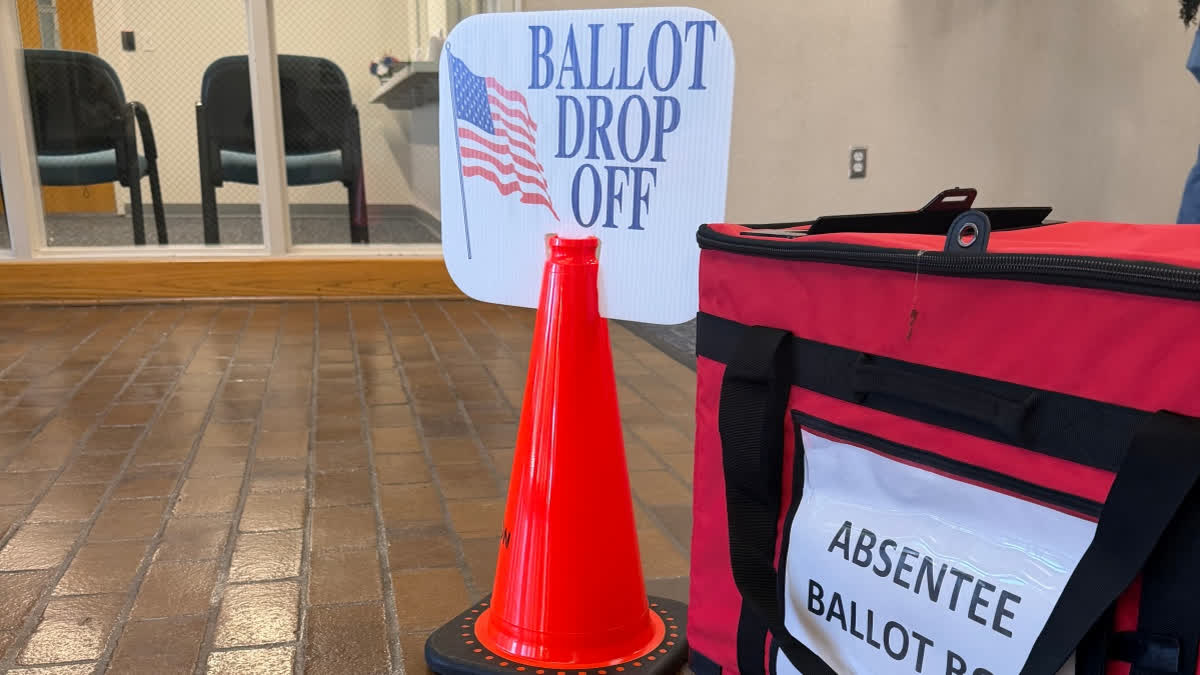 Hanuman Statue Centre Of Political Debate In Texas Amid US Midterm Elections The inside of a voting center in Henrico County, Virginia, on the first day of in-person voting for this year’s midterm elections, Friday, Sept. 18, 2026.