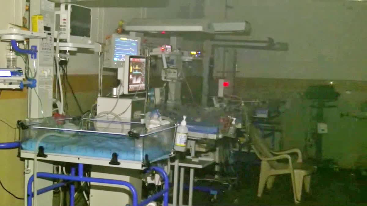 Two Infants Die, Two Critical After AC Explosion Triggers Fire In Telangana's RIMS Hospital