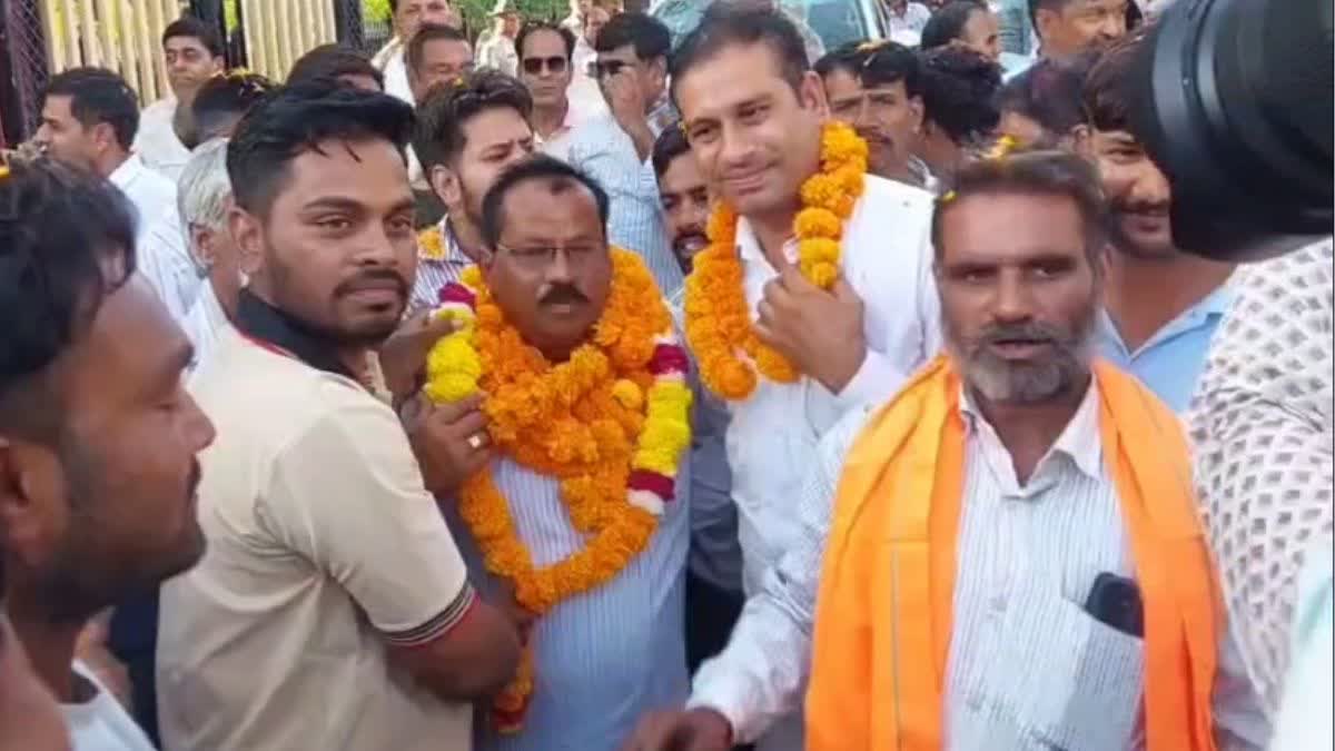 भाजपा प्रत्याशी ओमप्रकाश इन्दौरिया बने उपसभापति