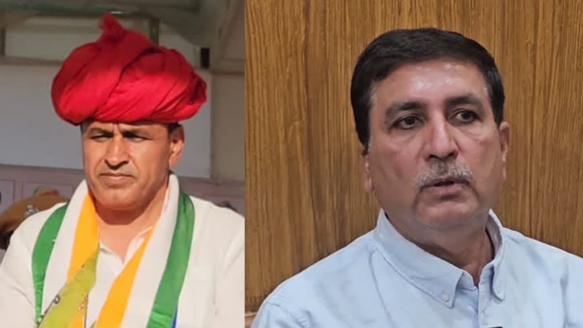 सासंद बेनीवाल और विधायक चौधरी