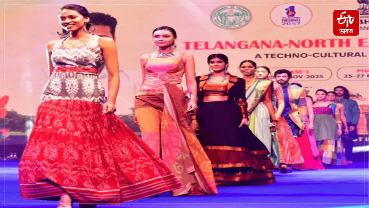 'Telangana-North East' Connect : Confluence of cultures Second day full of enthusiasm: Governor Jishnu Dev Varma inaugurates photo exhibition, handicrafts exhibition