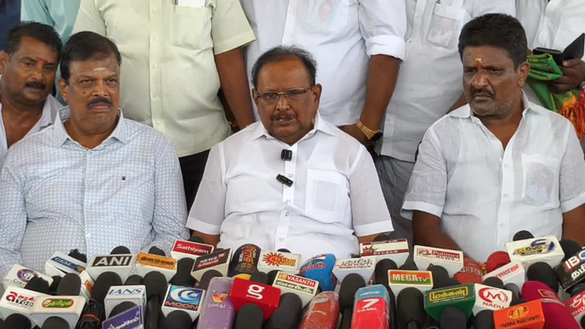 ''பொறுப்பு டிஜிபி குறித்து பேச எடப்பாடி பழனிசாமிக்கு எந்த அருகதையும் கிடையாது'' - அமைச்சர் ரகுபதி காட்டம்!