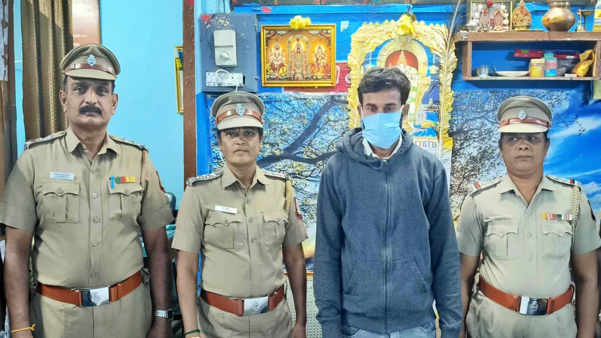 ஆந்திராவில் கொலை வழக்கில் தேடப்பட்டு வந்தவர் வேலூரில் கைது