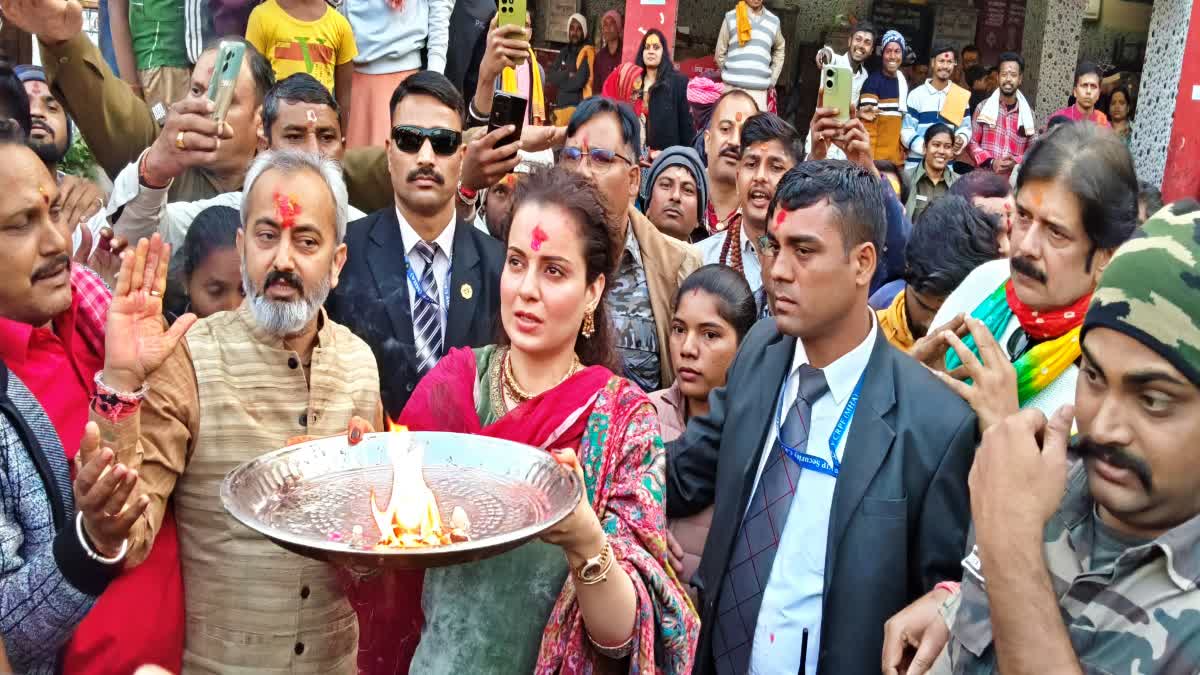 ACTRESS KANGANA RANAUT IN DEOGHAR