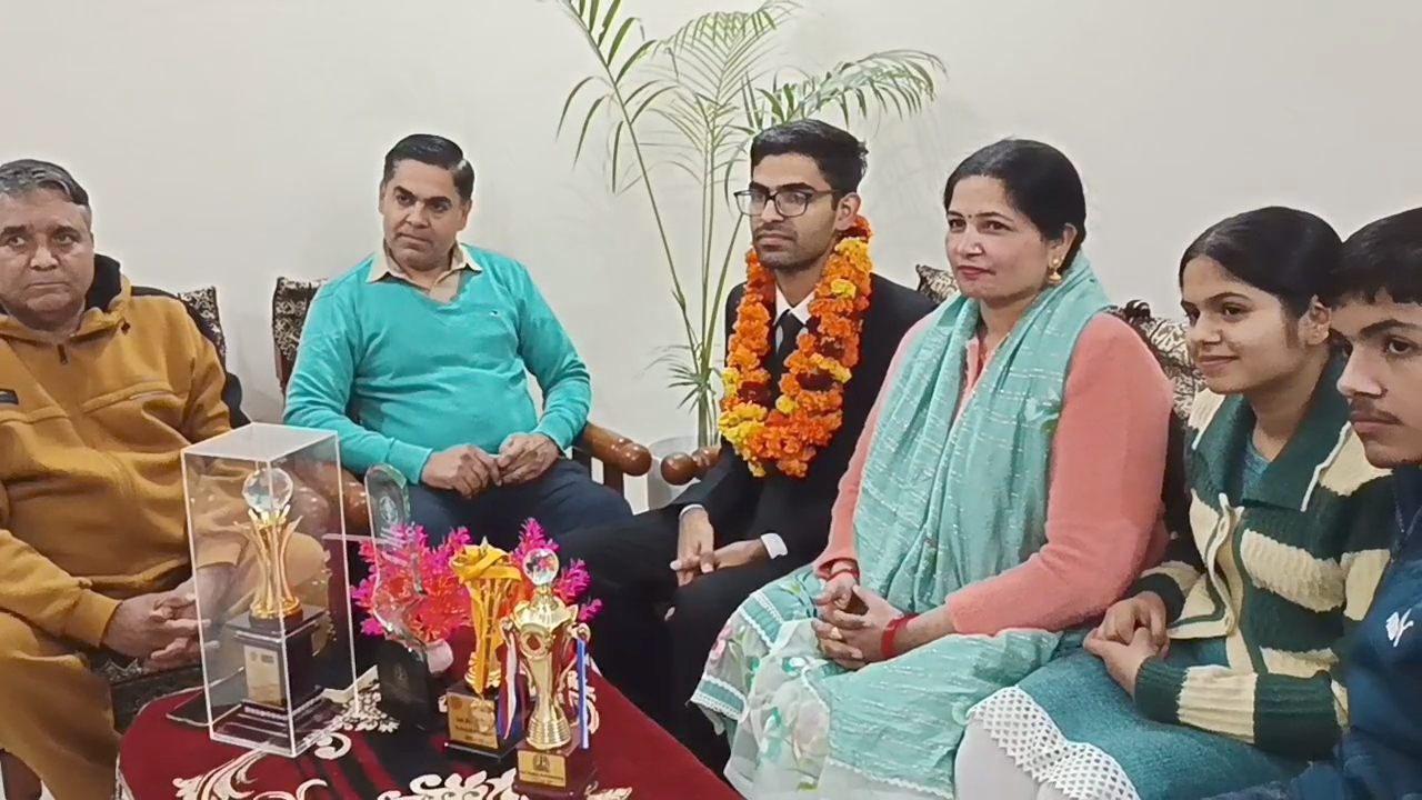 Bharat Jangra of Kurukshetra became a judge in Rajasthan achieved sixth rank all India