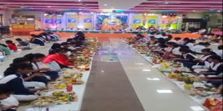 Saraswati puja observed by students of SSVM unit 8 and others at Bhubaneswar