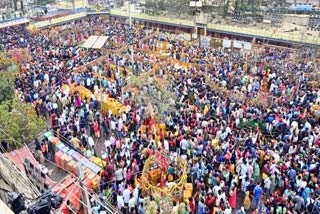 Preparations for the Medaram Maha Jatara