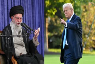 Iran's Supreme Leader Ayatollah Ali Khamenei and US President Trump