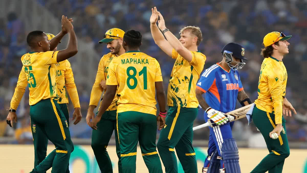 South Africa stopped India winning streak defeating them by 76 runs in Ahmedabad Urdu News