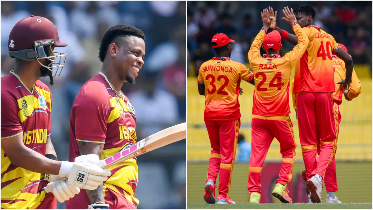 T20 World Cup Today Match Zimbabwe vs West Indies