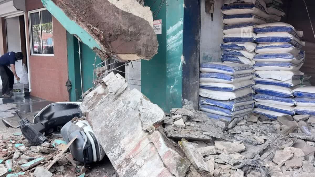 کیرالہ کے کوزی کوڈ میں آرام کے دوران سلیب گرنے سے تین مزدوروں کی موت