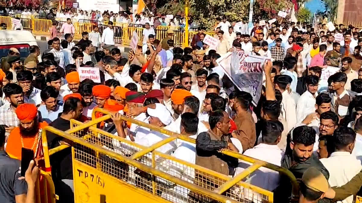 Youth in Jodhpur came out in support of the march to save the forest