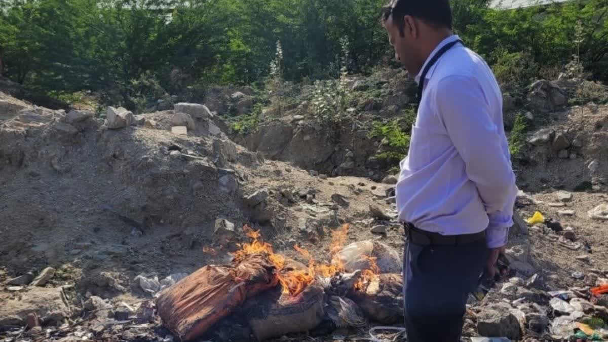 भीलवाड़ में मिलावटी मसालों पर कार्रवाई