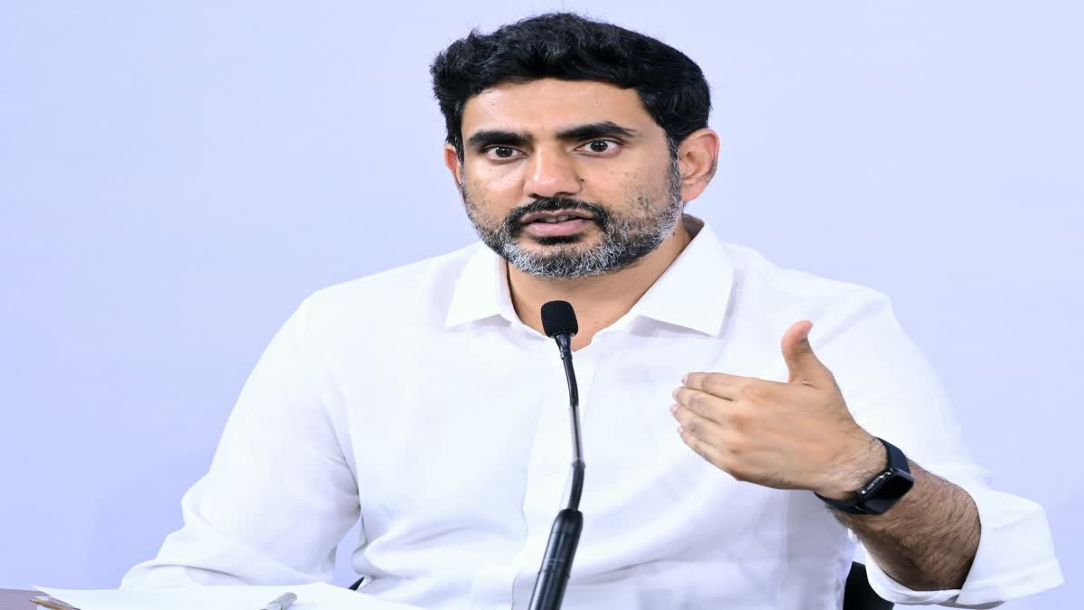 Minister Lokesh Chit Chats with Media in Assembly Lobby