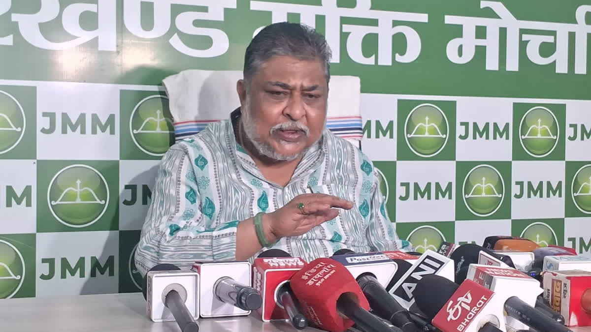 JMM general secretary Supriyo Bhattacharya