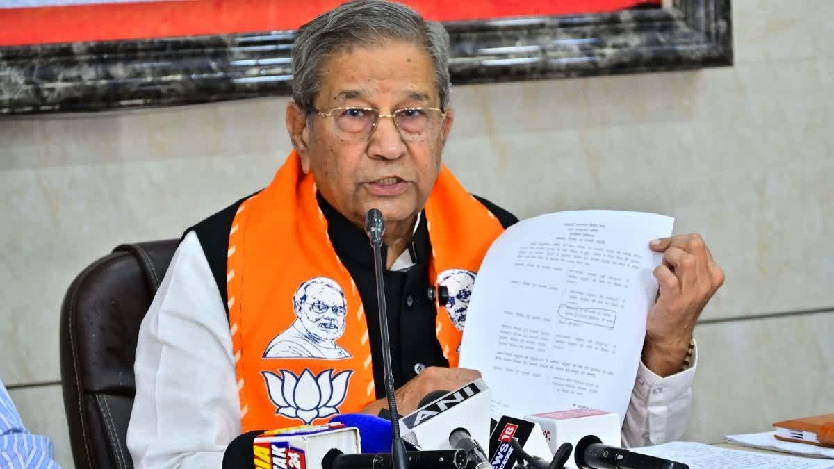 राज्यसभा सांसद घनश्याम तिवाड़ी