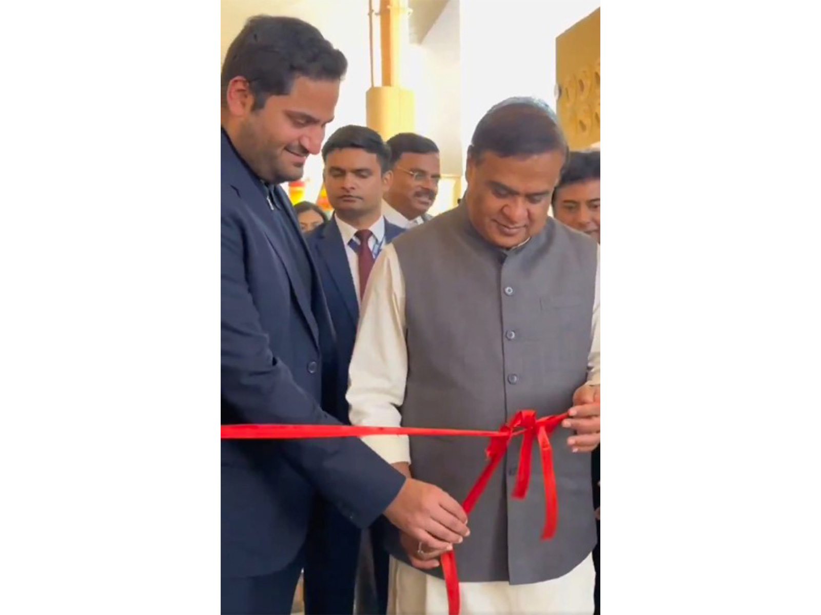 Himanta Biswa Sarma and new LGBIA terminal