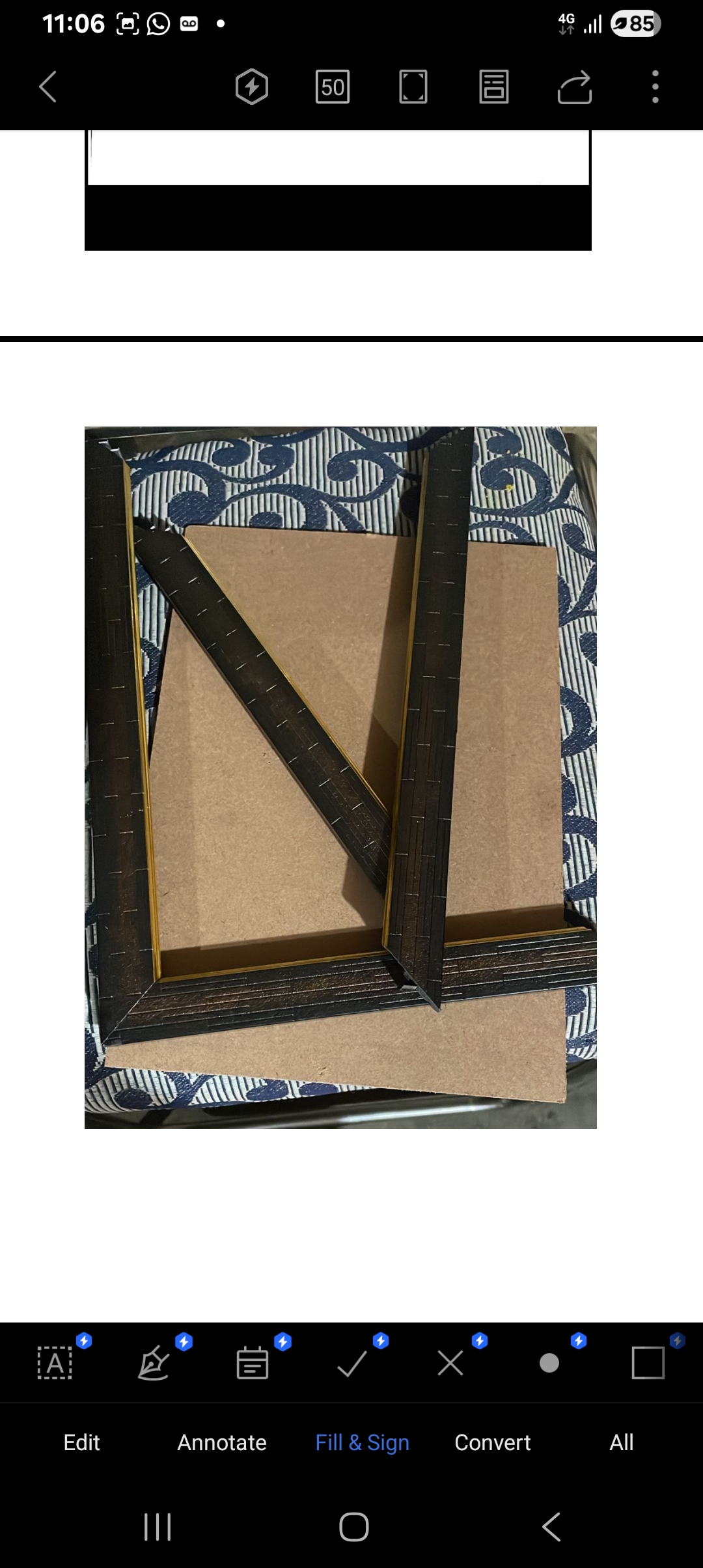 The shattered frame of rules and regulations of the resport following the ruckus.