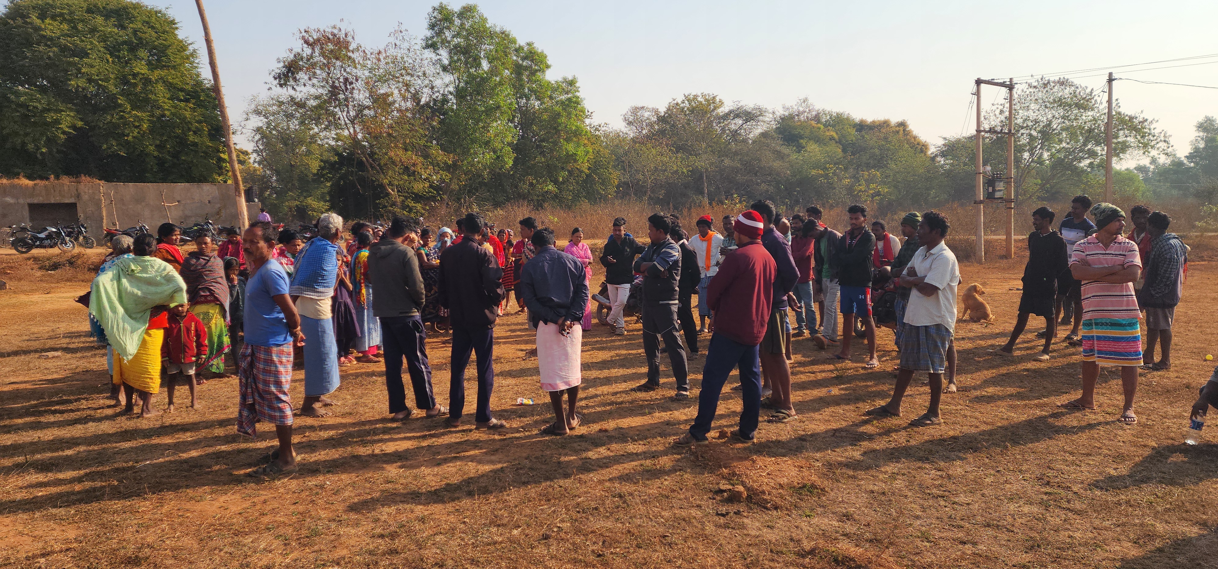 Villagers warned of protest