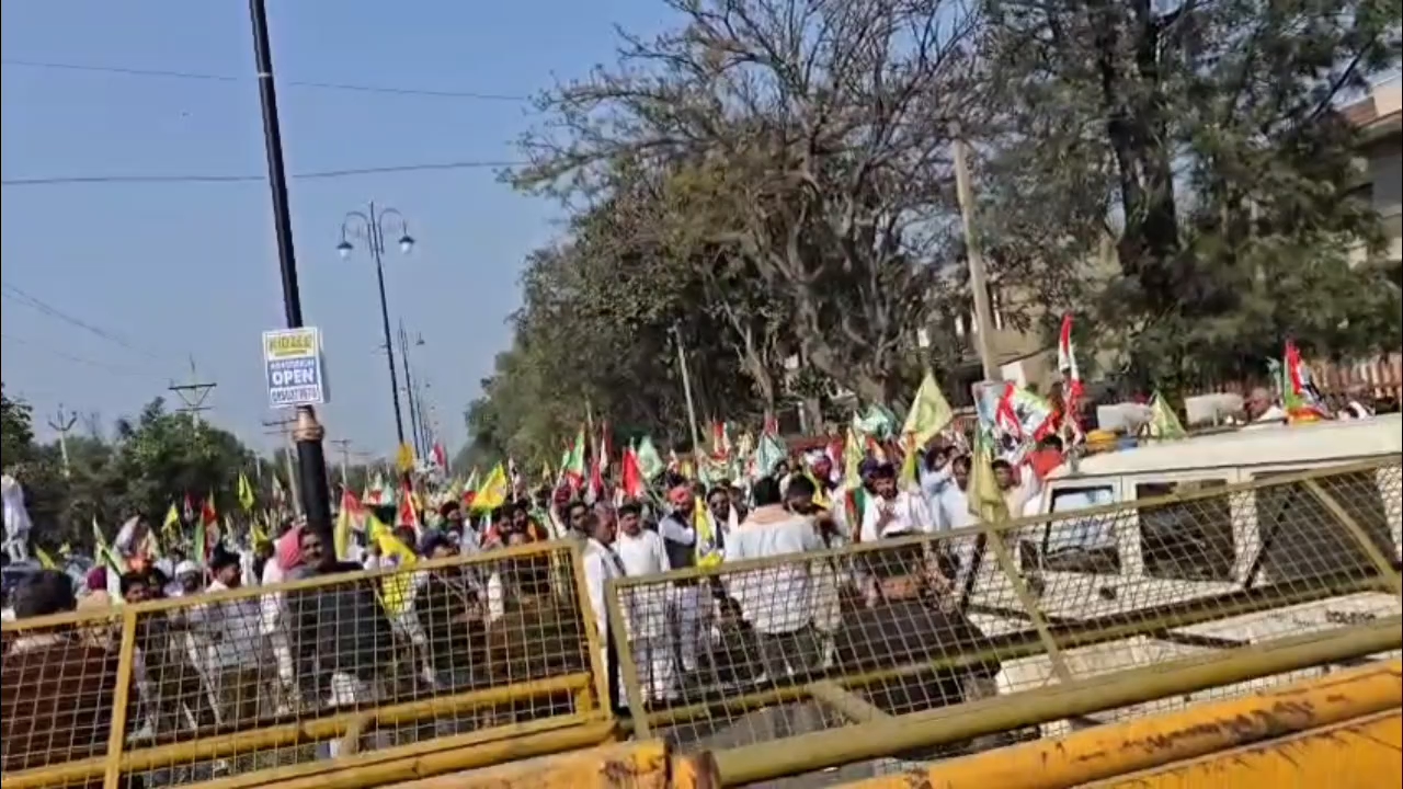 farmers protest In Kurukshetra