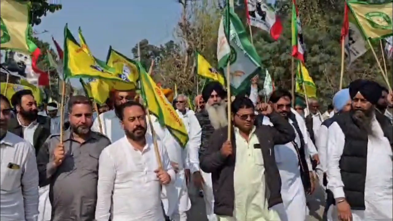 farmers protest In Kurukshetra