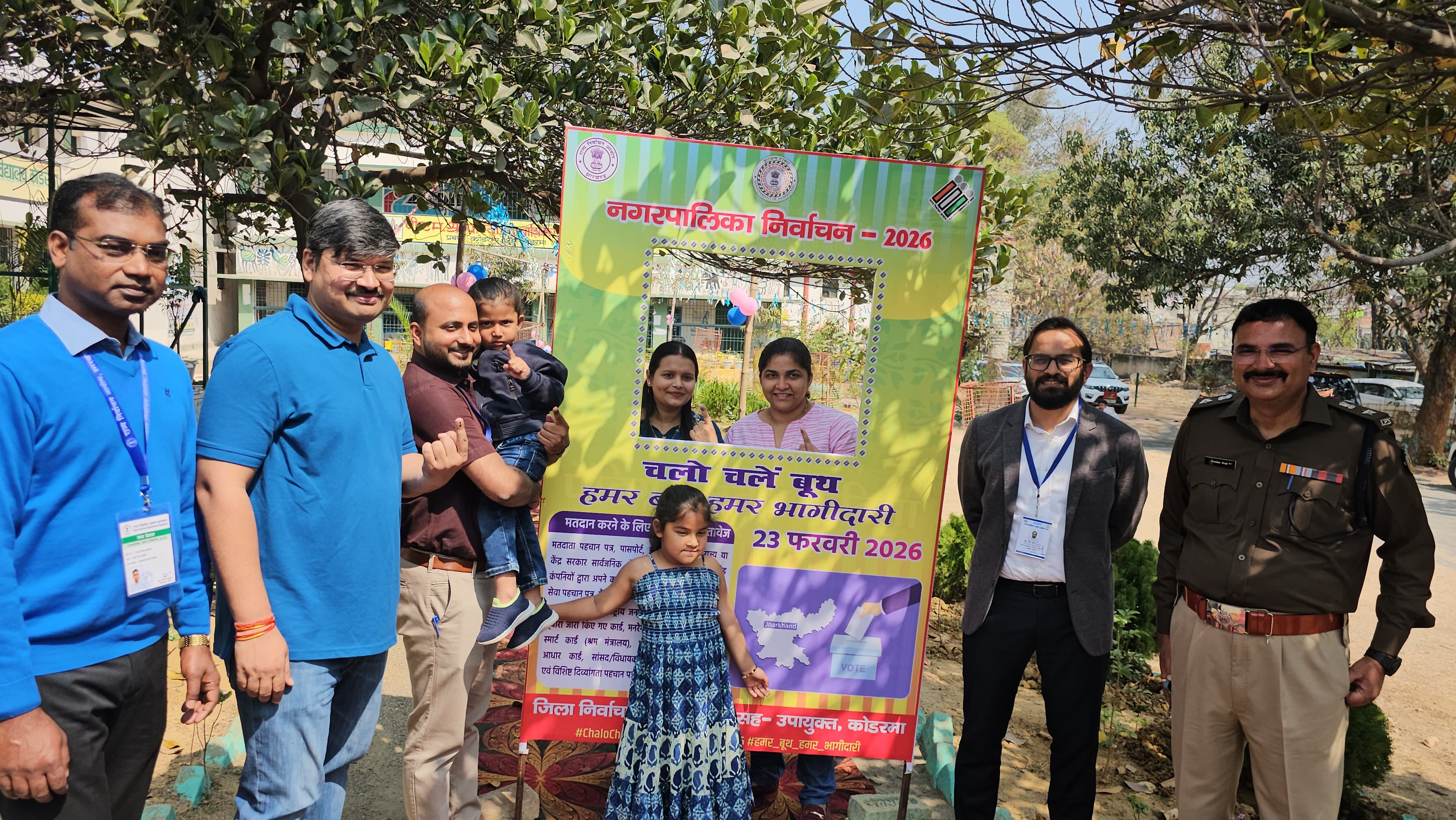 Enthusiasm prevails among voters for municipal elections in Jharkhand