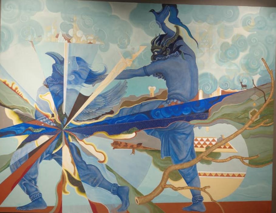 Modern Artist Jagannath Panda from Odisha