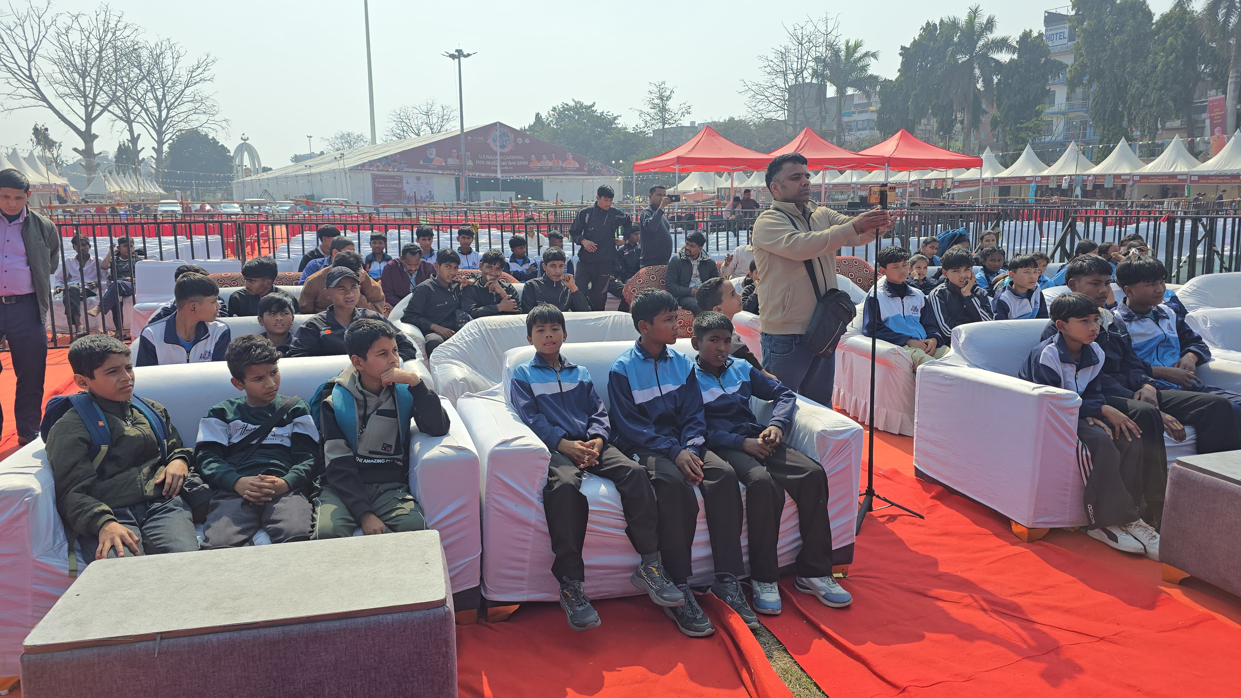 Malkhamb at Saras Mela Rudrapur