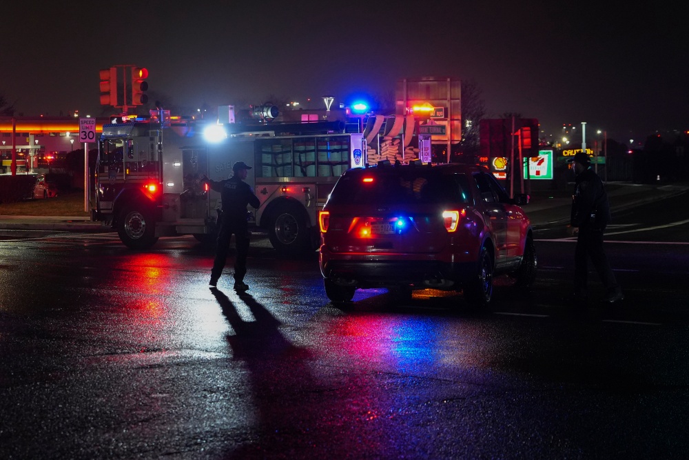 Air Canada Flight Collides With Port Authority Vehicle