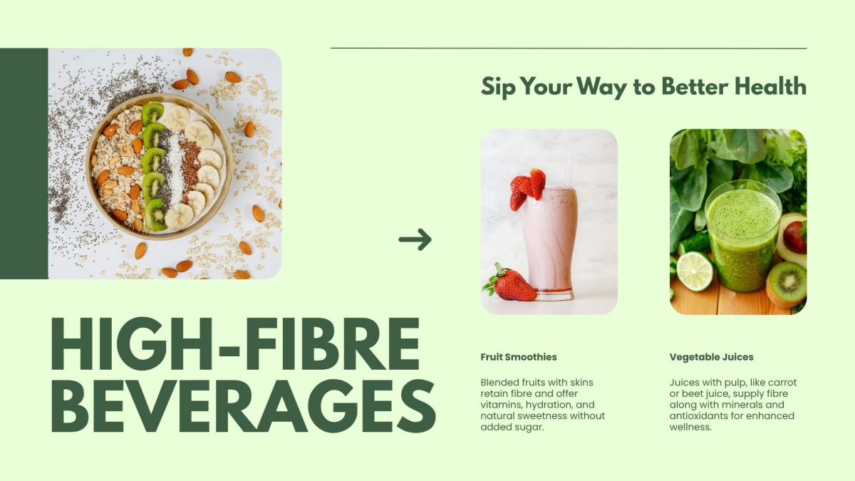 High-fibre beverages