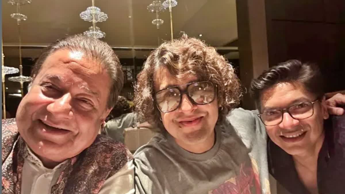 Anup Jalota's shares selfie with Sonu Nigam and Shaan says Music keeps us together