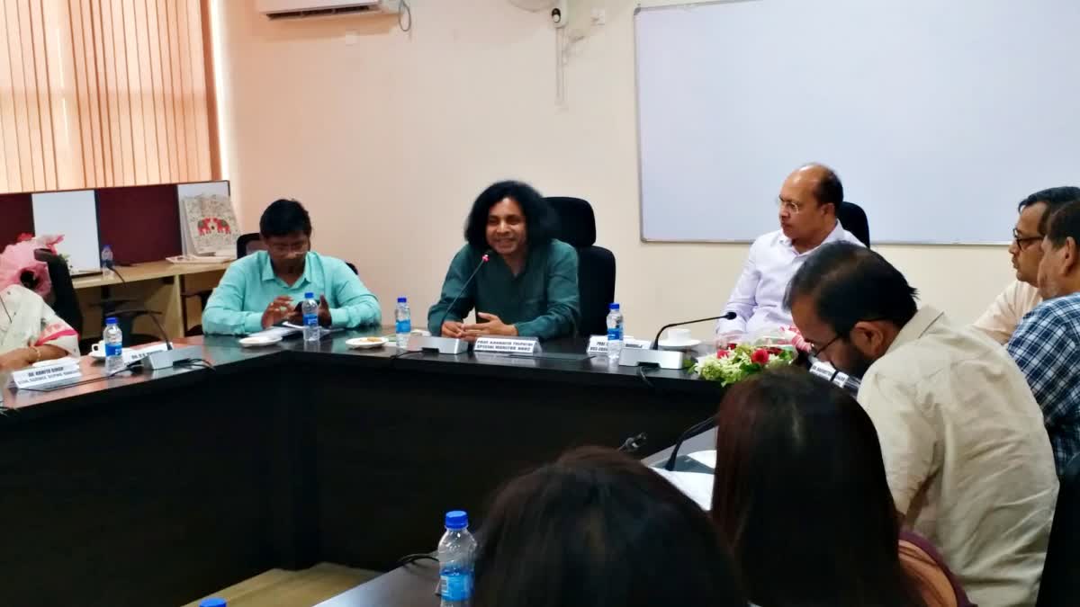 NHRC Special Observer visits Dr Shyama Prasad Mukherjee University in Ranchi