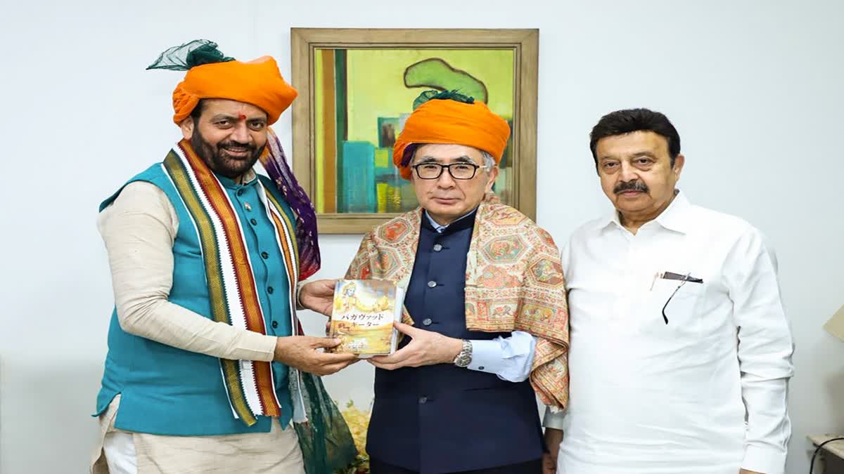 Suzuki Motor Corporation to invest in Haryana Toshihiro Suzuki Meets Nayab Singh Saini