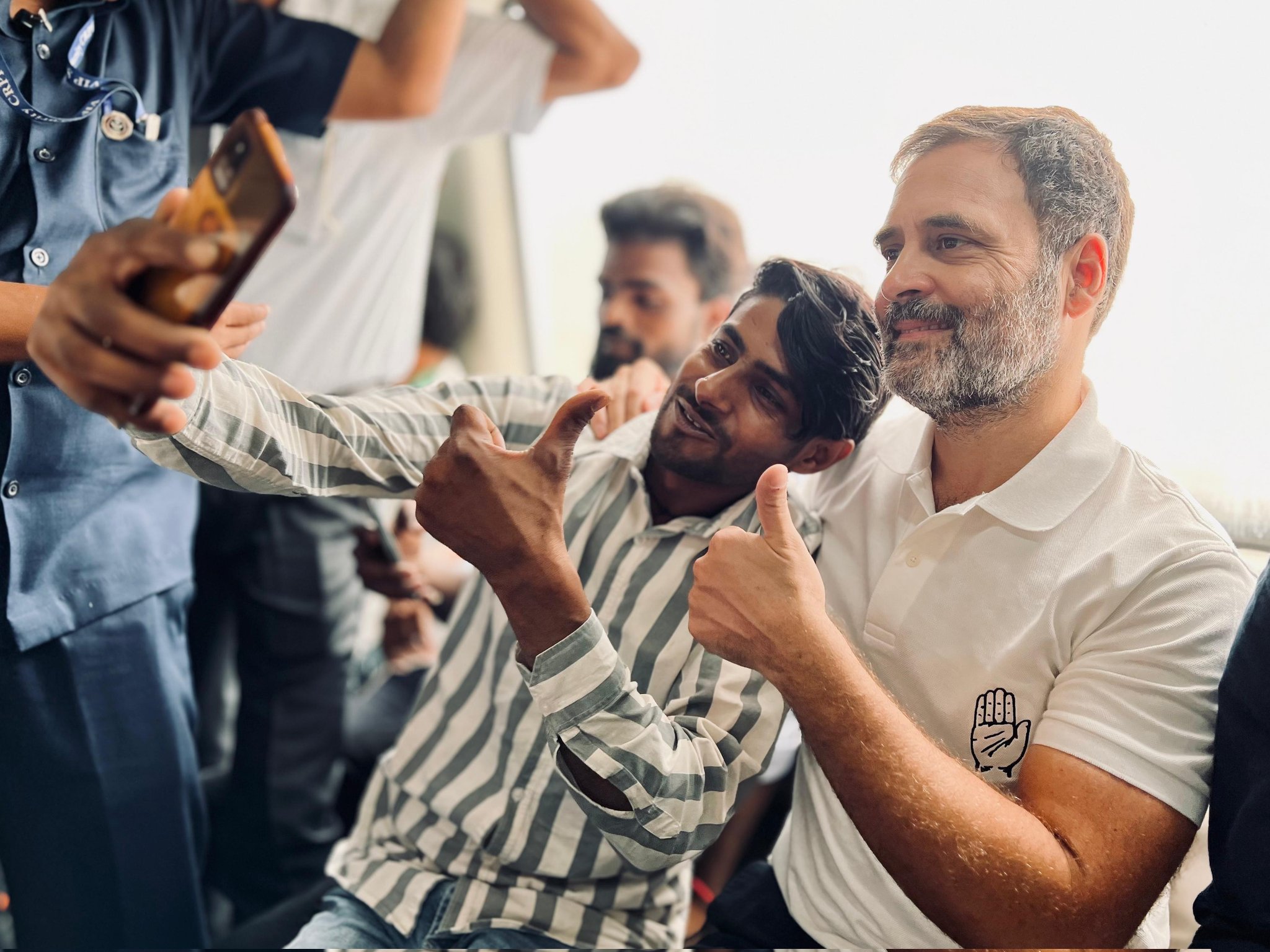 Rahul Gandhi Election Rally