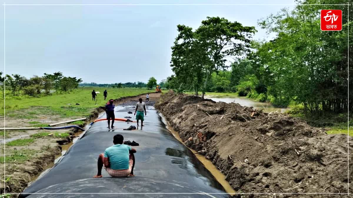 Geo tube Embankments