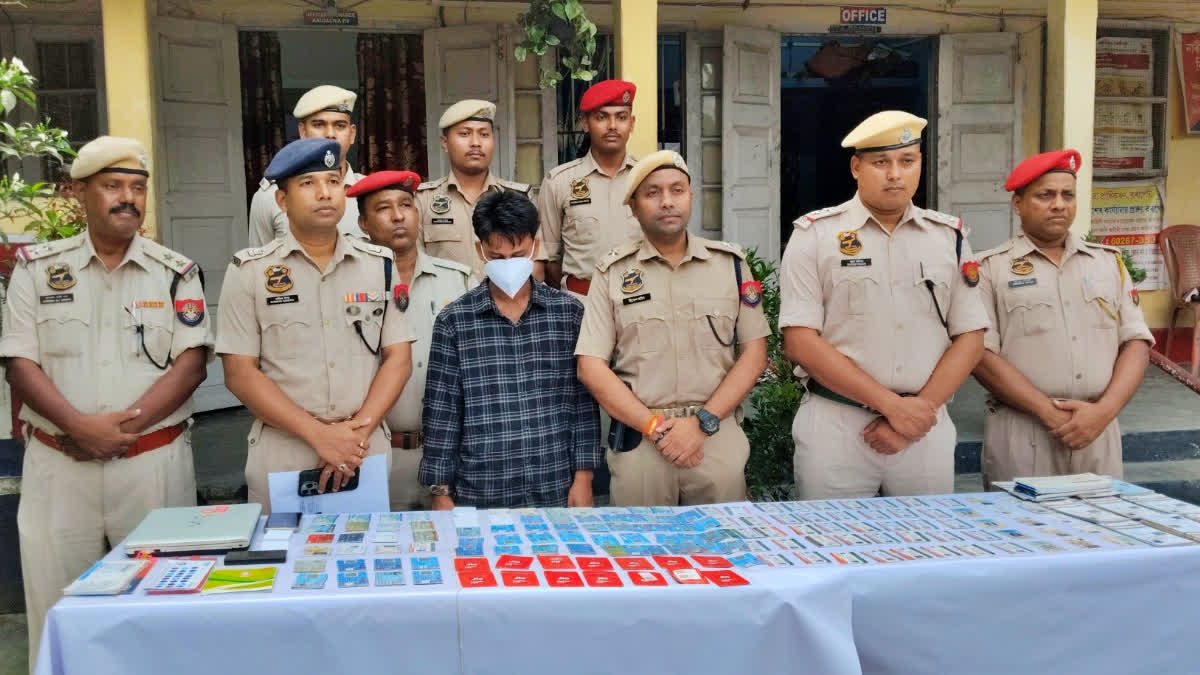 Young man involved in online gambling and betting arrested