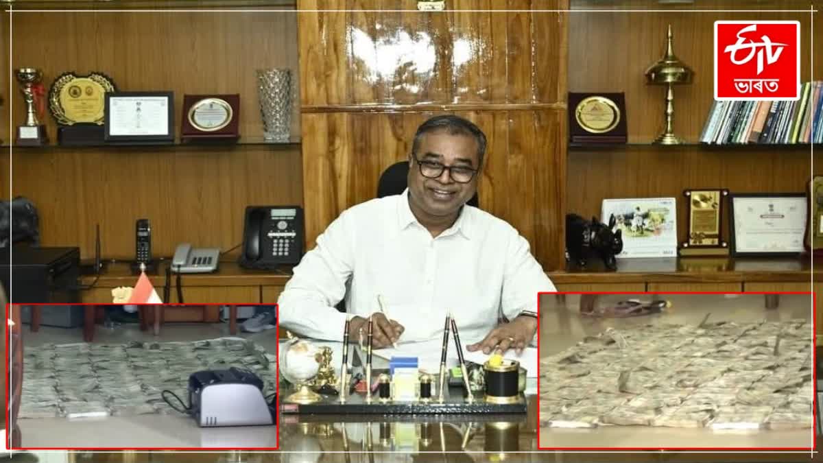 Assam Police recover crores of rupees in vigilance raids from arrested Civil Service Officer