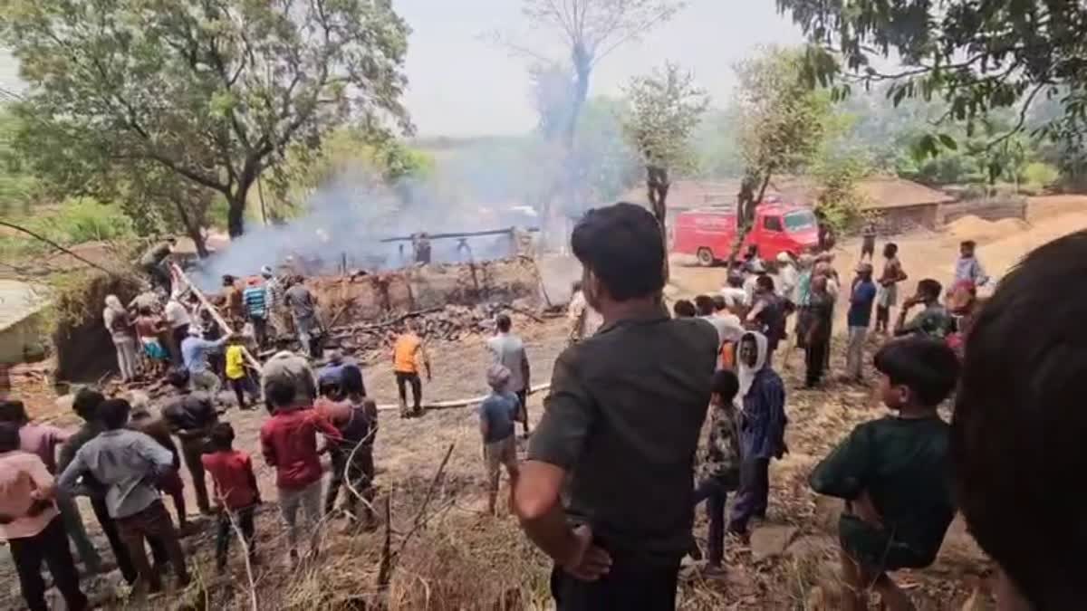 SIDHI 3 CHILDREN BURNT ALIVE