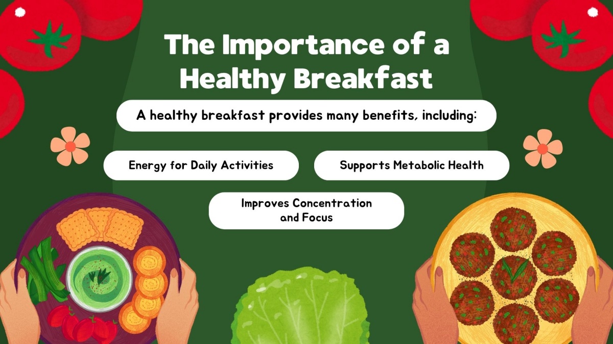 Importance of a healthy breakfast