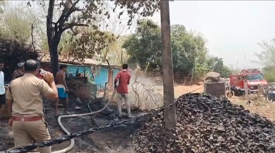 FIRE BROKE OUT SHORT CIRCUIT