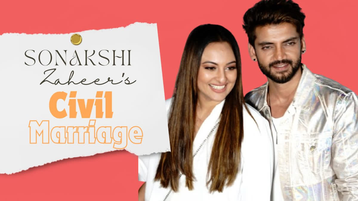 Sonakshi Sinha-Zaheer Iqbal Wedding: Couple Ticking off Legal Formalities, Bride's Brothers yet to Make Appearance Sonakshi Sinha and Zaheer Iqbal are preparing for their civil marriage at Sonakshi's Bandra apartment. Close friends are expected, with speculation about Salman Khan's attendance. Sonakshi and Zaheer been together for seven years since Salman introduced them during Notebook filming in 2017.