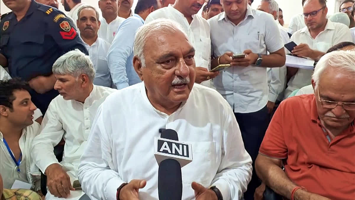 Congress Will Set Up Industrial Township In Ambala If Elected To Power: Bhupinder Singh Hooda Former Haryana chief minister Bhupinder Singh Hooda