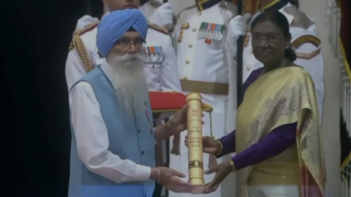 Padma shri Award 2026 chandigarh jhadu yodha retired ips officer inderjit singh