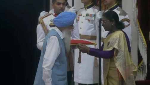 Padma shri Award 2026 chandigarh jhadu yodha retired ips officer inderjit singh