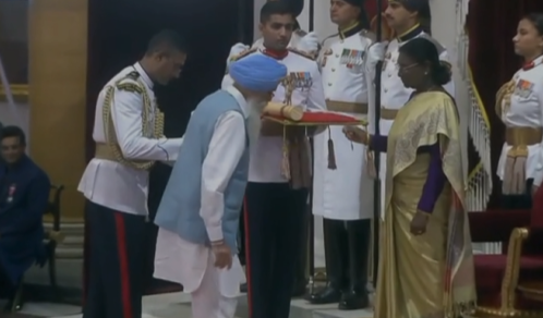 Padma shri Award 2026 chandigarh jhadu yodha retired ips officer inderjit singh